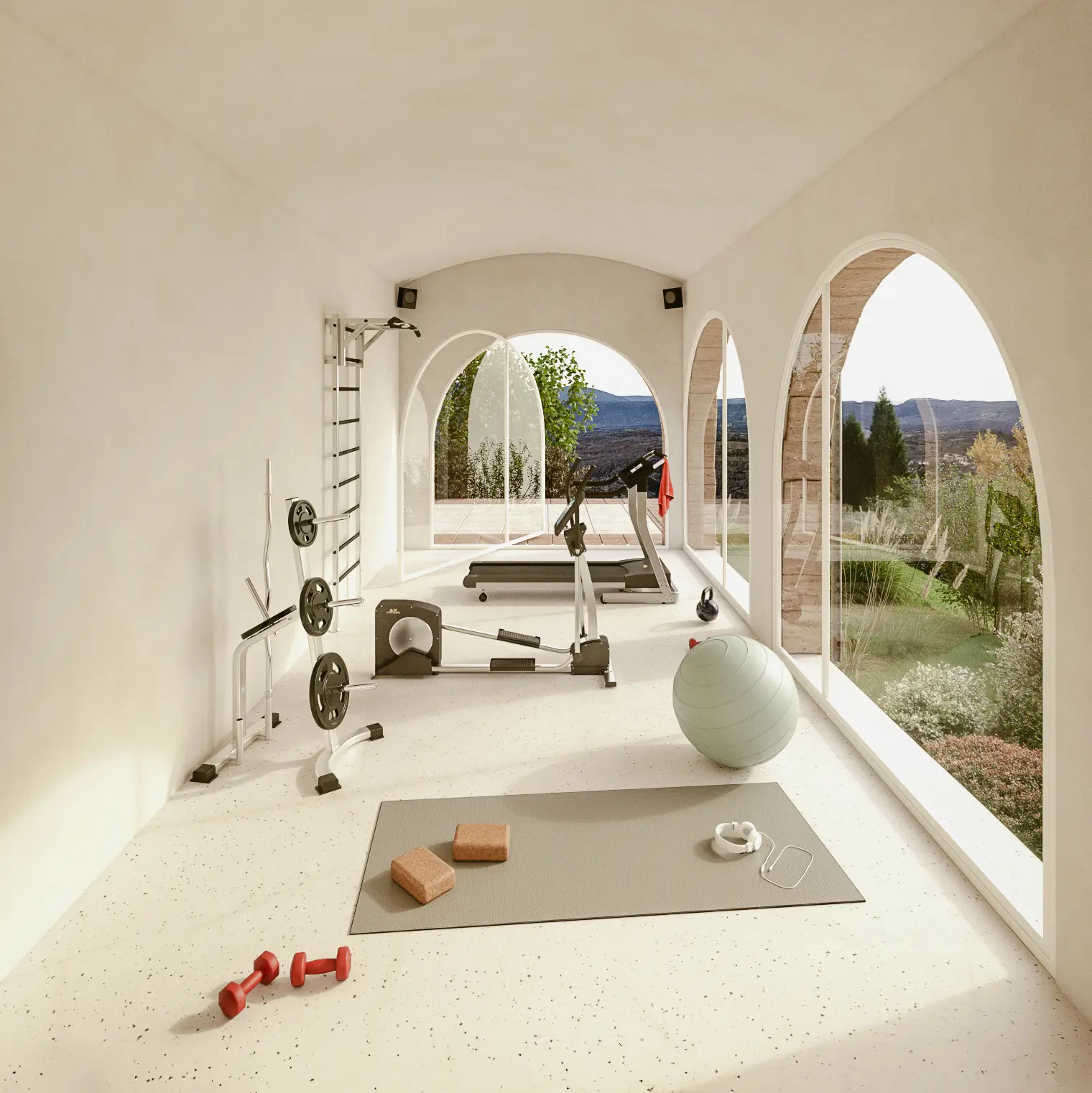 Salle de Sport.
